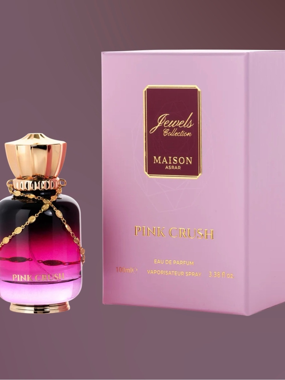 Women Eau de Parfum - Pink and Gold